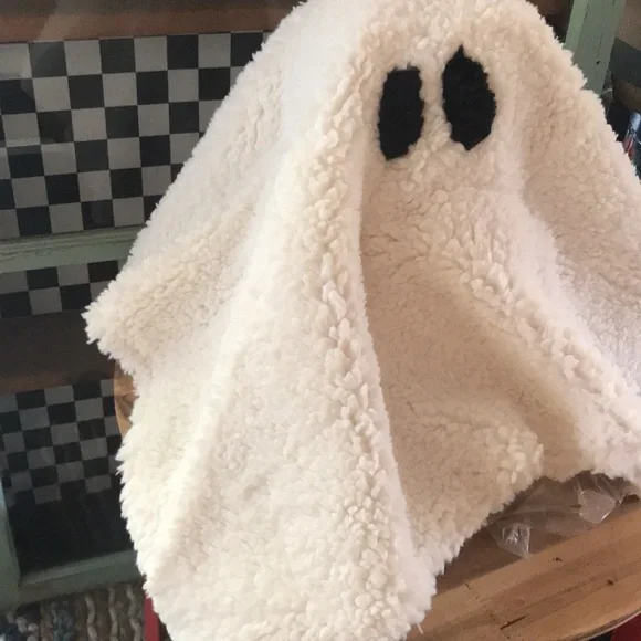 Pottery Barn Spooky and Cute Gus The Ghoulish Ghost Cuddle Decorative Pi… - Picture 9 of 16
